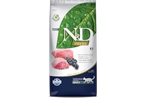 FARMINA Heads Up For Tails N&D Prime Karma dla Kotów, Jagnięcina/Jagoda, 5 kg