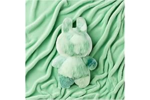 OhanaBeach® la-bu-bu Puppe,La-bu-bu Kuscheltier, La-bu-bu Monster Keychain, La-bu-bu Plüsch Anhänger, La-bu-bu Puppe, La-bu-bu Plush Doll, Geschenke für Jungen und Mädchen (Grün(Sitzposition))