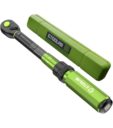 1/4 Inch Drive 2-14Nm Click Torque Wrench Bike Torque Wrench Set 1/4" Drive (2-14Nm) – 72-Tooth Micro-Click With Hex, Torx & Nut Driver Bits 3/8 Torque Wrench - View #9