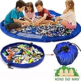 KING DO WAY Spielzeug Beutel  Aufräumsack Spielzeugteppich...