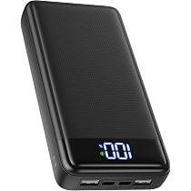 Power Bank 10000mAh 22.5W, Caricatore Portatile Con Ricarica Veloce Per IPhone E Android, Display LED, Compatibile Con QC 3.0 E USB-C PD, Leggero E Sottile Per Viaggi E Ufficio