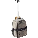 Cabin Max Evos Travel Bag 40 x 30 x 20 cm Expandable Hybrid Hand Backpack with Wheels (40 x 30 x 15 cm and 40 x 30 x 20 cm),