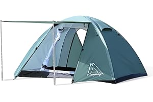 MTENPLAY TENPLAY 2 Person Camping Tent,Lightweight 2.5KG Backpacking Tent, PU3000mm Waterproof & Windproof Double Layer Design, Two Doors,Easy Setup for Hiking, Mountaineering, Family Outdoor,Hunting,Travel