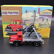 ミニカー DINKY No.805 CAMION UNIC MULTIBENNE DINKY TOYS FRANCE - 805 - Camion UNIC Multibenne & citerne