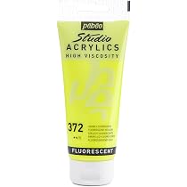 Pébéo Studio Acrylics – Leuchtende Acrylfarbe In Gelb (Primary Opaque), 100 Ml – Ideal Für Künstler & Einsteiger