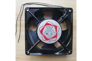 CYRMZAY Ventilador Compatible para SUNON DP200A 2123XSL 220-240v 0.14A 2-Wire 12038 cabinet cooling Ventilador