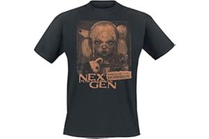 ROCK OFF OFFICIALLY LICENSED PRODUCTS Bring Me The Horizon T Shirt Distressed Nex Gen Official Unisex Black