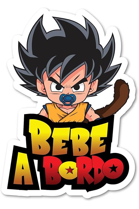 Babero Bebe BABERO DE DRAGON BALL (GOKU/VEGETA) 100% Poliéster