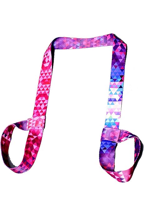 Cinghia Per Tappetino Yoga - 3 Pezzi Regolabili In Cotone, Traspirante E Multiuso Per Yoga E Fitness - Foto 5