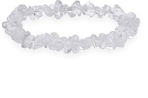 Lebensquelle Plus Bracelet avec Cristaux de Roche, 10 mm, Cristal, Cristal, 10 mm, Cristal, Cristal