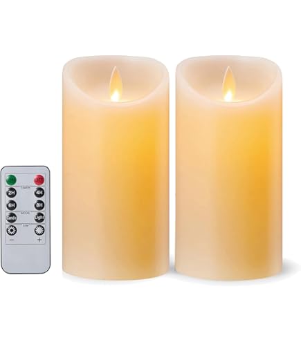 FiiMoo Set van 2 Oplaadbare LED Kaarsen - Vlamloos met Afstandsbediening, Flikkering & Dimfunctie (Ivoor, 10cm) - USB-Opladend met Timerfunctie, voor Kerst/Bruiloft FiiMoo Set van 2 Oplaadbare LED Kaarsen - Vlamloos met Afstandsbediening, Flikkering & Dimfunctie (Ivoor, 10cm) - USB-Opladend met Timerfunctie, voor Kerst/Bruiloft