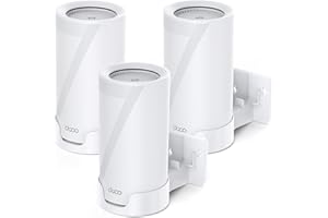 XLTTYWL Deco Kit de montage mural WiFi 7, Deco BE65-5G/BE67/BE75/BE85/BE95/BE17000/BE22000/BE33000 - Support de montage pour routeur et support de câble pour système Wi-Fi 7 tri-bande TP Decos 7
