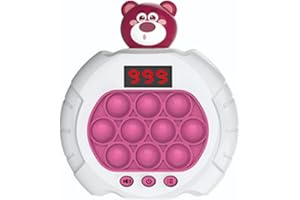 WORDS AND DEEDS Pop it electrónico Quick Push Burbujas Juego Consola Nuevo Modelo Pop it electrónico con Pantalla Juguetes sensoriales y mágicos (WST-OSOLOTES)