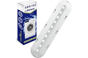 Trommelrippe für Waschmaschine 184x53x40 mm mit Originalcode C00065463 482000022670 für Indesit für Ariston für Hotpoint - Garantie 10 Jahre - MONTERAL