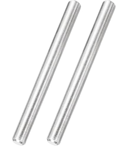 METALLIXITY Hex Nuts (M10x1mm) 10Pcs, 304 Stainless Steel Metric Fine Thread Hexagon Nut Hardware - for DIY Home Repair Machinery, Silver