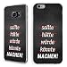 Produktbild Handyhülle 'Sprüche' für Samsung | Hardcase | Fun Joke Lustig Spruch Humor, Handy:Samsung Galaxy S8, Hüllendesign:Design 4 | Hardcase Klar