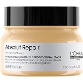 L'Or&eacute;al Professionnel Absolut Repair Mask 250 ml | Hair mask that strengthens, repairs and rebuilds dry hair and damaged hair