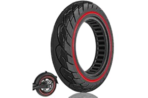 Felixstory 10x2/54-152 Pneu Plein 10x2.125 pour isinwheel S9pro Xiaomi Pro2/ 3 Lite/Essential Trottinette Electrique, Anti Crevaison Increvable Solide 10x2 Pouces Avant/Arrière