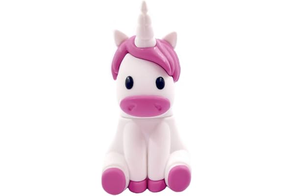 Ulticool - Licorne 32 GB USB - Unicorn 32 Go Flash Drive - Mémoire Stick Stockage de Données - Clé Design Unique et Original - Rose Blanc
