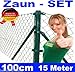 Produktbild Maschendraht - Zaun - SET komplett Höhe 100cm 15 Meter