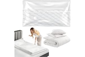 Jiavlyx Vakuumpåse för madrasser, 180 × 100 cm vakuumpåse madrass, återanvändbar Mattress Vacuum Bag, madrasser vakuumpåse, f