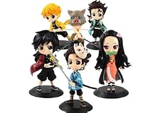 Kimetsu No Yaiba 6 Figures Demon Slayer Anime Figure Tanjiro Kamado