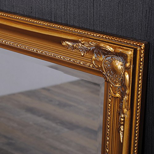 SPIEGEL Leandos 70x50cm ANTIK GOLD WANDSPIEGEL DESIGN MIRROR POMPÖS & BAROCK - 5