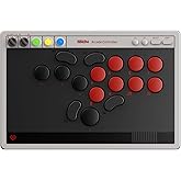 8Bitdo All Button Arcade Stick Bluetooth Kablosuz Nintendo Switch, PC, macOS, Steam & Raspberry Pi Uyumlu