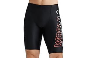 SEAUR Maillot de Bain Homme Jammer de Natation Homme Short de Bain Homme à Séchage Rapide Jammer de Bain de Compétition pour Homme