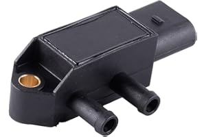 Merautop SJ Capteur de pression d'air pour voiture, capteur de pression de véhicule, capteur de pression de gaz d'échappement de rechange pour A3, A4, A5, A6, Q3, Q5, Golf Alhambra, Leon Superb B8