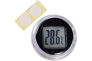 Thermomètre De Moto, Thermomètre Numérique De Moto, Compteur De Moto Étanche, Horloge De Thermomètre De Moto Autocollante