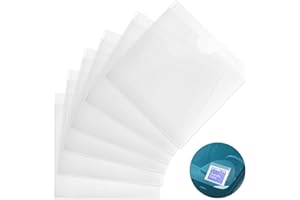 Aohcae 6Pcs Parking Permit Holder for Car Windscreen, Self Adhesive Car Permit Holders for Passports, Van and Caravan Tax Disc Holder for Car Windscreen, Windscreen Parking Ticket(4.13"*4.13")