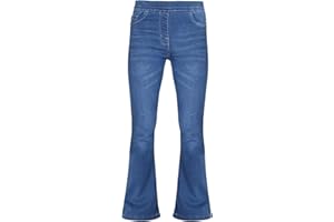A2Z 4 Kids Girls Denim Jeans Comfort Stretchy Jeggings Flared Bell Bottom Light Blue Pants Trendy Fashion Jeans Age 5 6 7 8 9 10 11 12 13 & 14 Years
