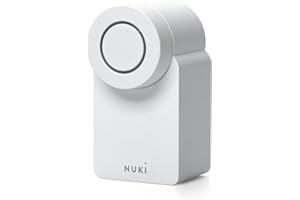 Nuki Smart Lock Go (2025) con Bluetooth & WiFi, Cerradura electrónica que convierte tu smartphone en llave y permite acceso sin llave, Cerradura Intelligente de fácil instalación sin cambiar cilindro