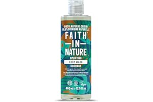 Faith in Nature Bagnodoccia Naturale al Cocco, Idratante, Vegano e Non Testato su Animali, Senza SLS e Parabeni, 400 ml