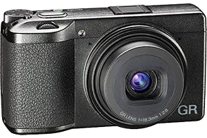 Ricoh GR III, Cámara Compacta de 25 MP, Pantalla de 3 pulgadas, WiFi, USB 2.0, Negro