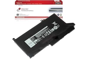 DR. BATTERY PGFX4 DJ1J0 Laptop Battery Replacement for Dell Latitude 12 7000 7240 7280 7290 Latitude 13 7000 Latitude 14 7000 7440 7480 7490 Series 451-BBZL C27RW ONFOH DJ1JO [11.4V / 42Wh]