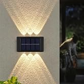 2'li Solar Duvar Aydınlatması 6 Ledli G&uuml;n Işığı