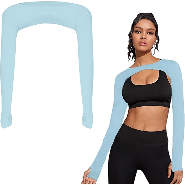 BrightGlow UV-Schutz Bolero Damen - Kühlende Ärmel Für Outdoor-Aktivitäten