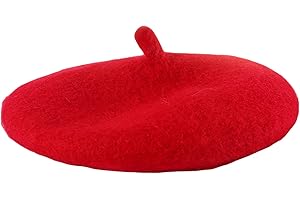 jyibinee Béret pour animal domestique avec corde Rouge