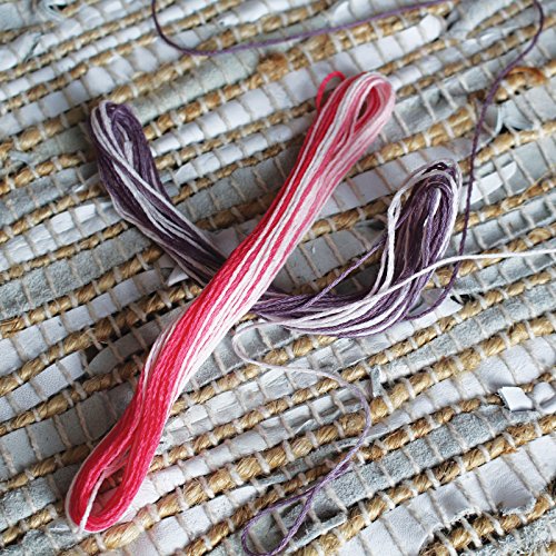 150x8m Stickgarne Stränge Wolle zum Sticken von Kurtzy - 4