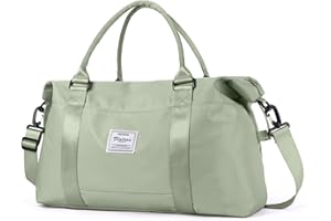 BJLFS Bolsa de Gimnasio para Mujer, Bolsa de Viaje, Bolsa de Cabina Grande Ryanair, Bolsas de Lona, ​​Bolsa de Noche, Bolsa de Gimnasio Impermeable Ligera, Bolsa de Equipaje de Mano para Hombres