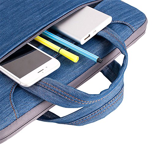 Alliswell Laptophülle Hülle Tasche Sleeve Schutzhülle für Laptop / MacBook Air / MacBook Pro / Notebook-Computer (11-11,6 Zoll, lila) - 3
