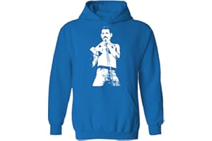 FLIP Freddie Mercury Classic Iconic Rock Unisex Pullover Hoodie