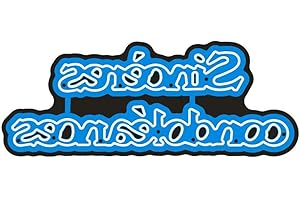 LA CABINA DEMIAWAKING Demiawaking Dies Scrapbooking, Matrices de Découpe en Acier au Carbone, Cutting Die DIY Pochoirs Gaufrage Découpage pour Card Album Photo Fête Anniversaire Mariage Sincères condoléances 65 * 24mm