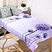 Produktbild Mediterranen Stil Naturleinen Tischdecken 3D Digitaldruck Lila Blumen Cartoon Tischdecke Dekoration Stoff Rechteckigen Abdeckung Handtuch , 140*220cm