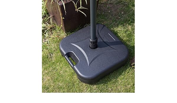 Corvus Napa Patio Umbrella Base With Sand Filling Capabilities Amazon Co Uk Garden Outdoors