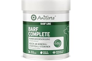 AniForte Complete Poudre pour l'alimentation Crue 500g - Barf Alimentation complète pour Chiens