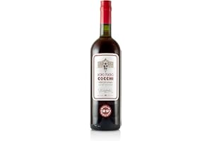COCCHI - Amaro Dopo Teatro - Vermouth Rouge - 16% Alcool - Origine : Italie/Piémont - Notes amères et toniques - Parfait en cocktail - Bouteille 75 cl