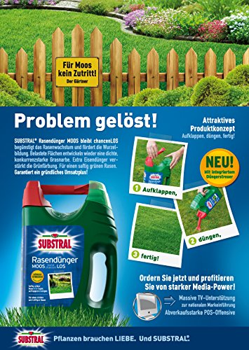 Substral Rasendünger MOOS bleibt chancenLOS – 4 kg - 3